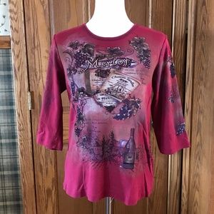 Christopher & Banks Women's Tee - Size M